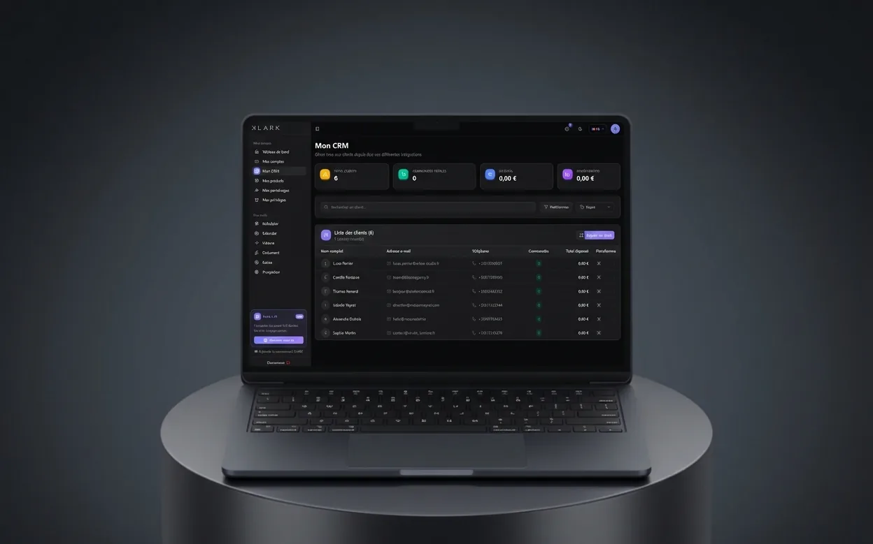 CRM intelligent Klark